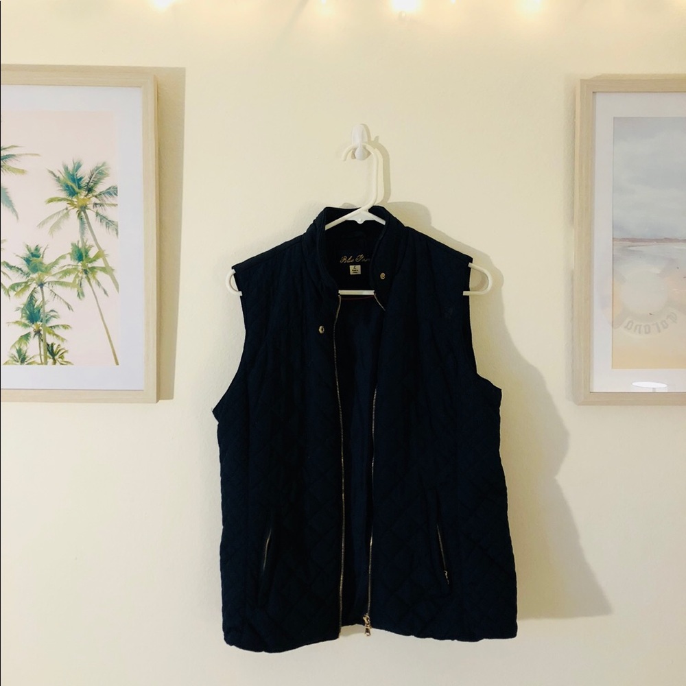 Navy Blue Vest